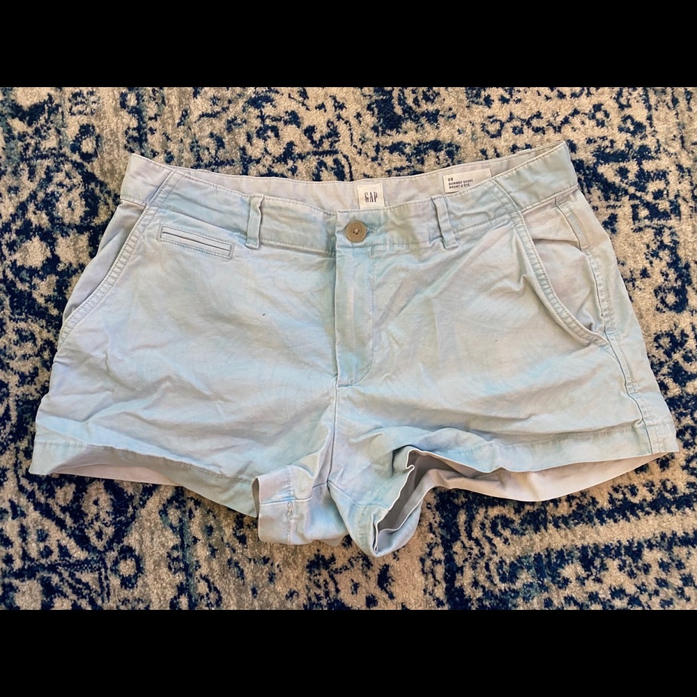 Gap printed khaki shorts sz 4
